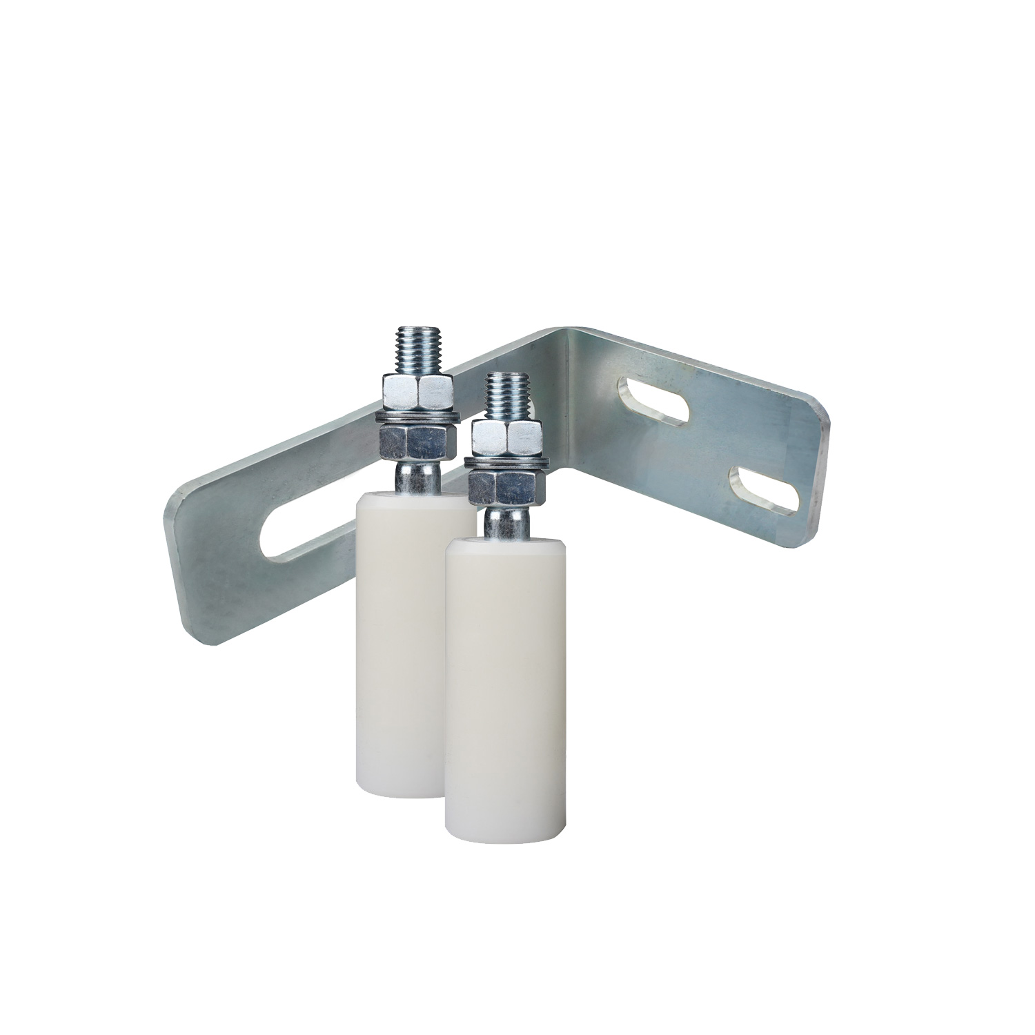 100mm White rollers with 175mm Bracket