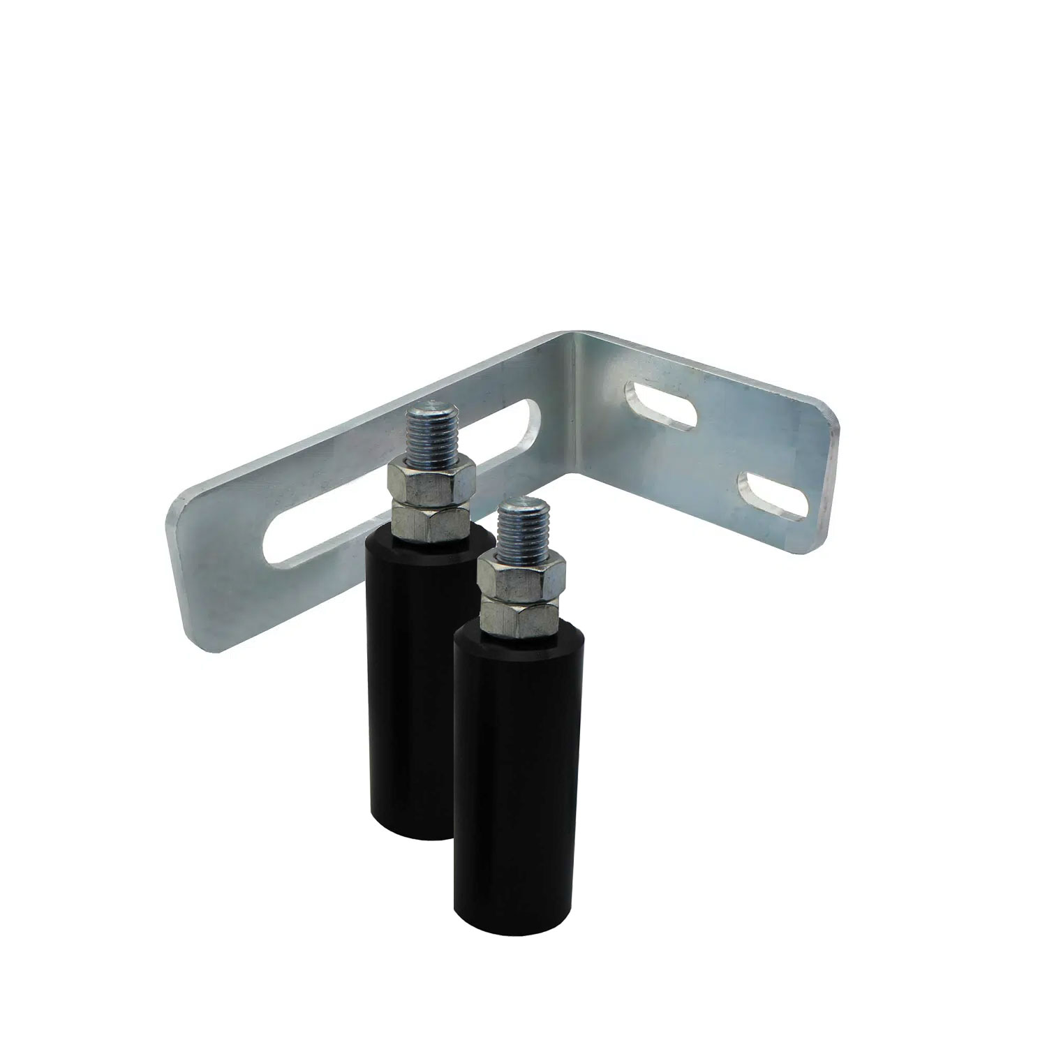 100mm Black rollers with 175mm Bracket